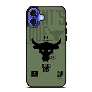 UNDER ARMOUR LOGO PROJECT ROCK iPhone 16 Case