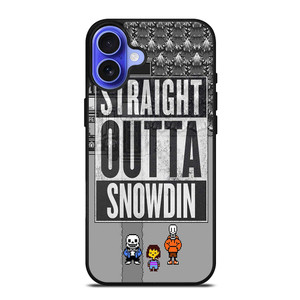 UNDERTALE STRAIGHT OUTTA SNOWDIN iPhone 16 Case