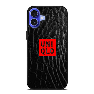 UNIQLO LOGO SNAKE SKIN iPhone 16 Case