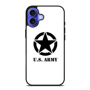 US ARMY LOGO WHITE iPhone 16 Case