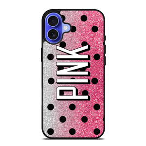 VICTORIA'S SECRET PINK LOGO SPARKLE iPhone 16 Case