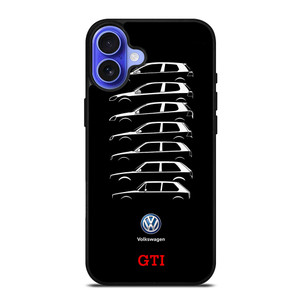 VW VOLKSWAGEN GOLF GTI EVOLUTION iPhone 16 Case
