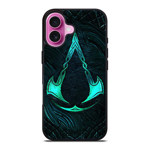 ASSASSIN'S CREED GREEN LOGO iPhone 16 Plus Case