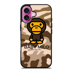 BABY MILO BATHING APE CAMO iPhone 16 Plus Case