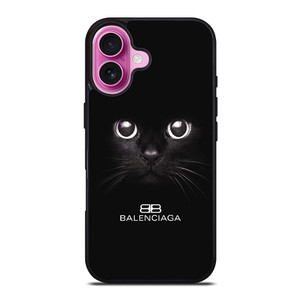 BALENCIAGA PARIS CAT LOGO iPhone 16 Plus Case