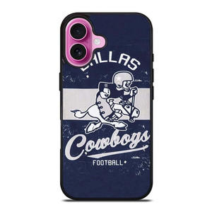 DALLAS COWBOYS LOGO FOOTBALL MASCOT iPhone 16 Plus Case