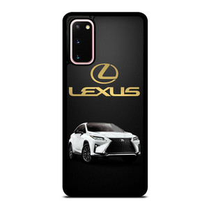 LEXUS WHITE CAR GOLD LOGO Samsung Galaxy S20 Case LEXUS WHITE CAR GOLD LOGO Samsung Galaxy S20 Case