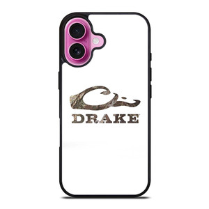 DRAKE WATERFOWL WHITE LOGO iPhone 16 Plus Case