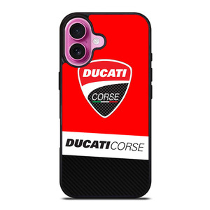 DUCATI CORSE MOTO LOGO iPhone 16 Plus Case