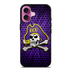 EAST CAROLINA PIRATES ECU UNIVERSITY FOOTBALL LOGO iPhone 16 Plus Case