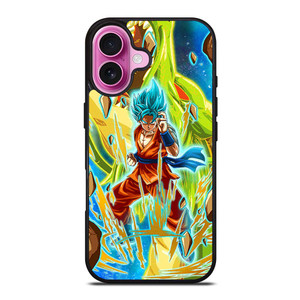 GOKU SAIYAN BLUE DRAGON BALL iPhone 16 Plus Case