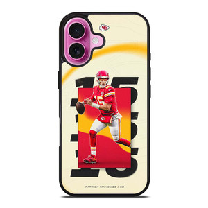 KANSAS CITY CHIEFS PATRICK MAHOMES QB iPhone 16 Plus Case