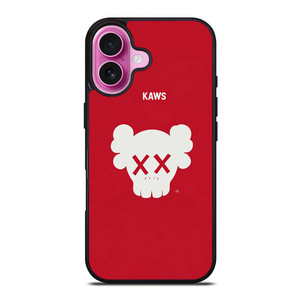 KAWS RED iPhone 16 Plus Case