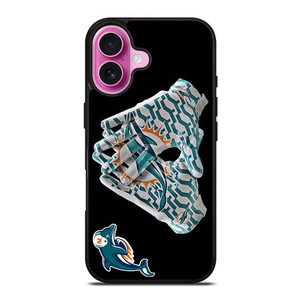 MIAMI DOLPHINS FOOTBALL iPhone 16 Plus Case