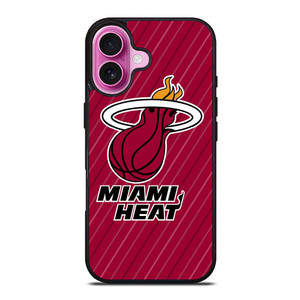 MIAMI HEAT LOGO iPhone 16 Plus Case