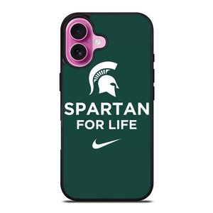 MICHIGAN STATE SPARTAN FOR LIFE iPhone 16 Plus Case