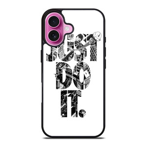 NIKE JUST DO IT TYPE iPhone 16 Plus Case