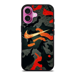 NIKE LOGO COLORFUL CAMO iPhone 16 Plus Case