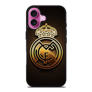 REAL MADRID FC GOLD iPhone 16 Plus Case