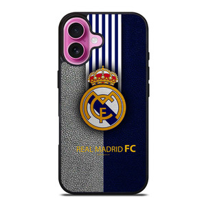 REAL MADRID FC LOGO iPhone 16 Plus Case