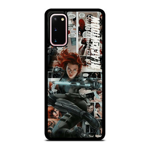 MARVEL BLACK WIDOW COMIC Samsung Galaxy S20 Case