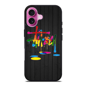STUSSY PAINT LOGO iPhone 16 Plus Case