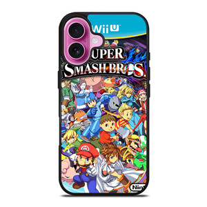 SUPER SMASH BROSS WII iPhone 16 Plus Case