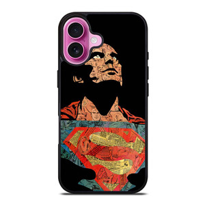 SUPERMAN ART iPhone 16 Plus Case