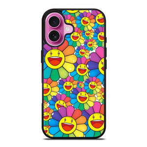 TAKASHI MURAKAMI FLOWER ART iPhone 16 Plus Case