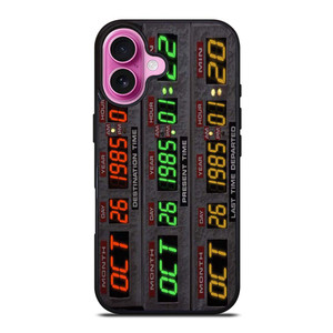 TIME CIRCUITS BACK TO THE FUTURE iPhone 16 Plus Case