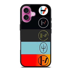 TWENTY ONE PILOTS LOGOS iPhone 16 Plus Case