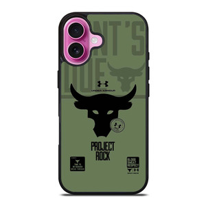 UNDER ARMOUR LOGO PROJECT ROCK iPhone 16 Plus Case