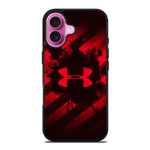 UNDER ARMOUR RED STRIPE LOGO iPhone 16 Plus Case