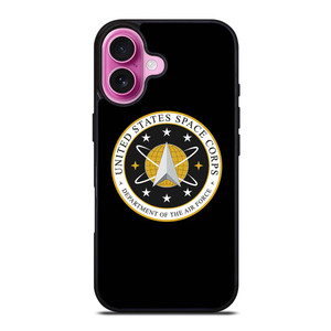 UNITED STATES SPACE CORPS USSC LOGO iPhone 16 Plus Case