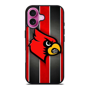 UNIVERSITY OF LOUISVILLE CARDINALS LOGO iPhone 16 Plus Case