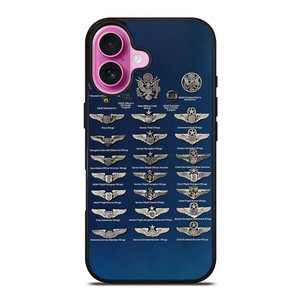 US AIR FORCE ARMY BADGE iPhone 16 Plus Case