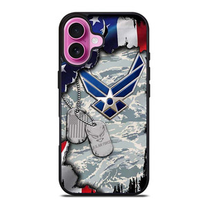US AIR FORCE UNITED STATES FLAG iPhone 16 Plus Case