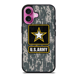 US ARMY ARMY LOGO CAMO PIXEL iPhone 16 Plus Case