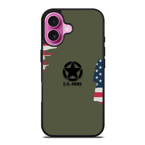 US ARMY EMBLEM FLAG iPhone 16 Plus Case