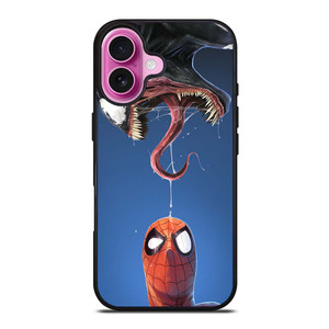 VENOM VS SPIDERMAN VILLAIN iPhone 16 Plus Case