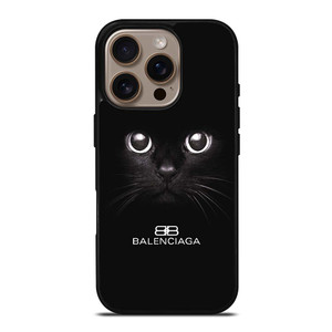 BALENCIAGA PARIS CAT LOGO iPhone 16 Pro Case