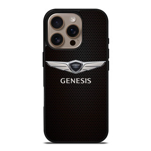 GENESIS CAR LOGO METAL PLATE iPhone 16 Pro Case