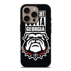 GEORGIA BULLDOGS UGA STRAIGHT OUTTA iPhone 16 Pro Case