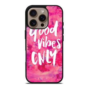 GOOD VIBES ONLY MARBLE 2 iPhone 16 Pro Case