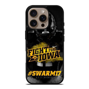 IOWA HAWKEYES LOGO iPhone 16 Pro Case