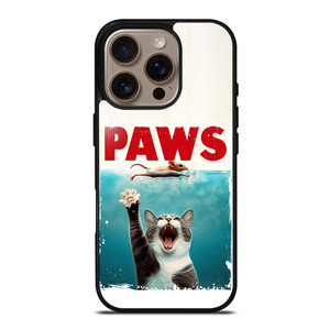 JAWS PAWS PARODY iPhone 16 Pro Case
