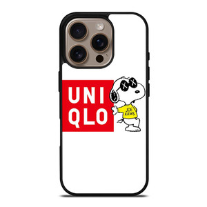 JOE KAWS UNIQLO LOGO iPhone 16 Pro Case