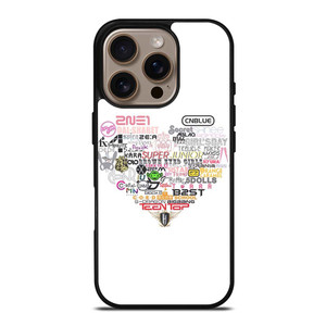 KPOP ALL BAND LOVE iPhone 16 Pro Case