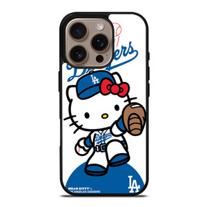 LA DODGERS HELLO KITTY iPhone 16 Pro Case