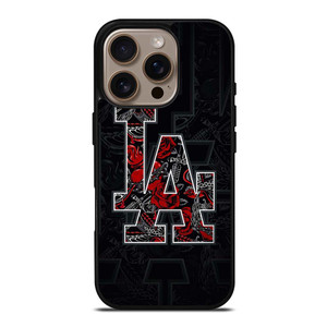 LA LOS ANGELES LAKERS NBA TATTOO LOGO iPhone 16 Pro Case